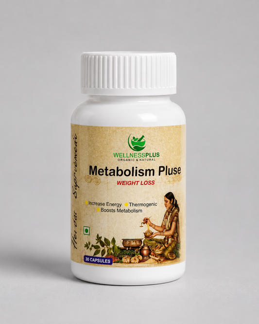 WellnessPlus Metabolism Plus Herbal Capsules (30 Capsules)