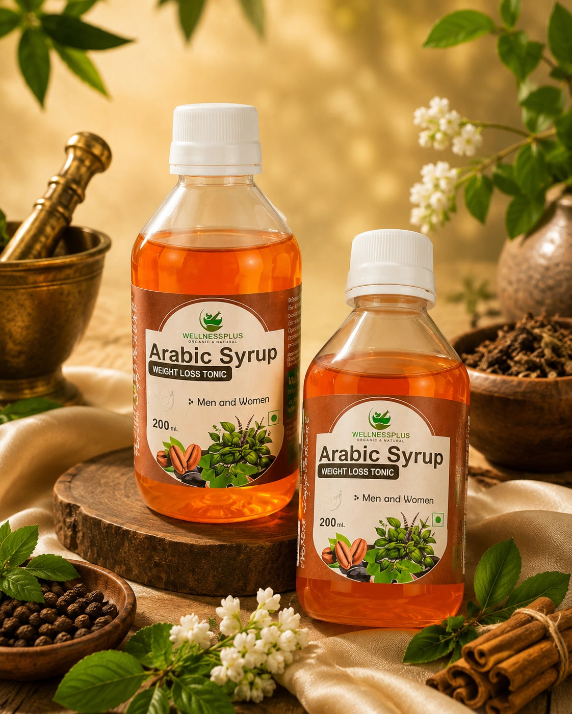Wellness Pluse Arabic Syrup Combo Pack (2 x 200ml) | Herbal Wellness Syrup